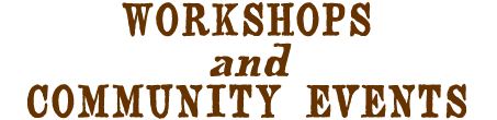 GREAT SMALL WORKS: Workshops & Community Events